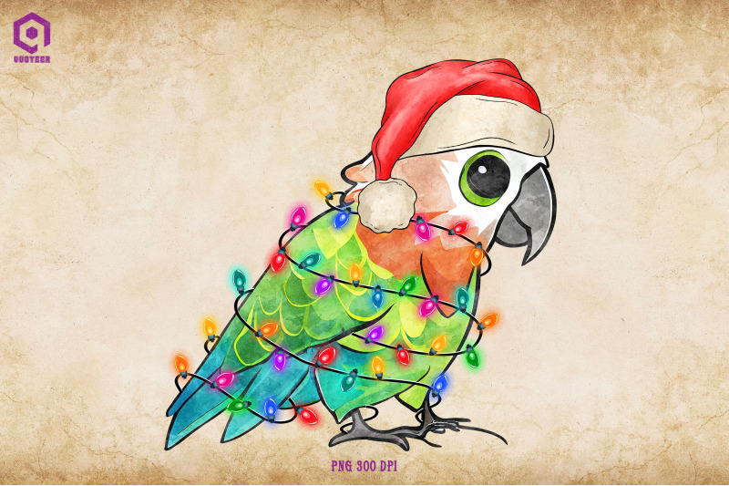 parrot-christmas-tree-lights