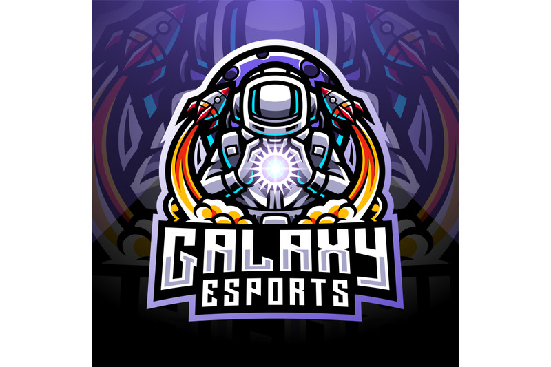 galaxy-astronaut-esport-mascot-logo