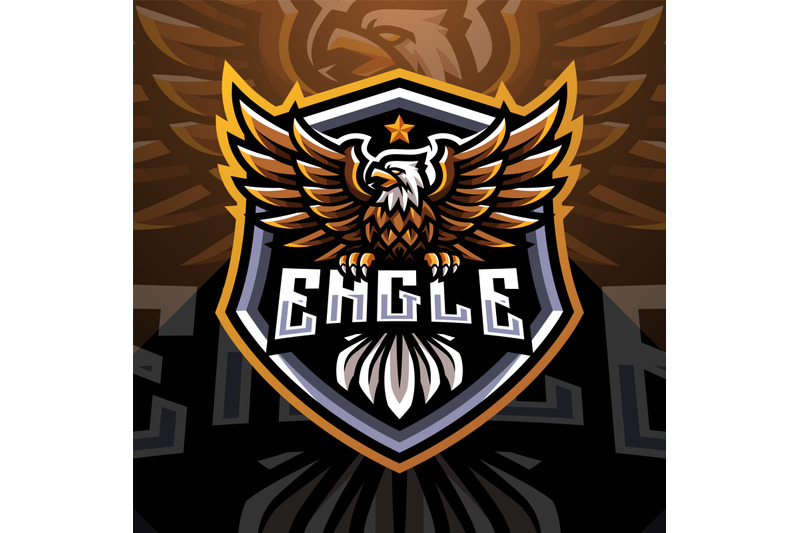 eagle-esport-mascot-logo-design