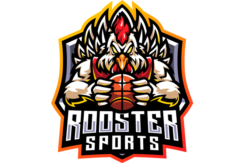 rooster-sports-esport-mascot-logo-design