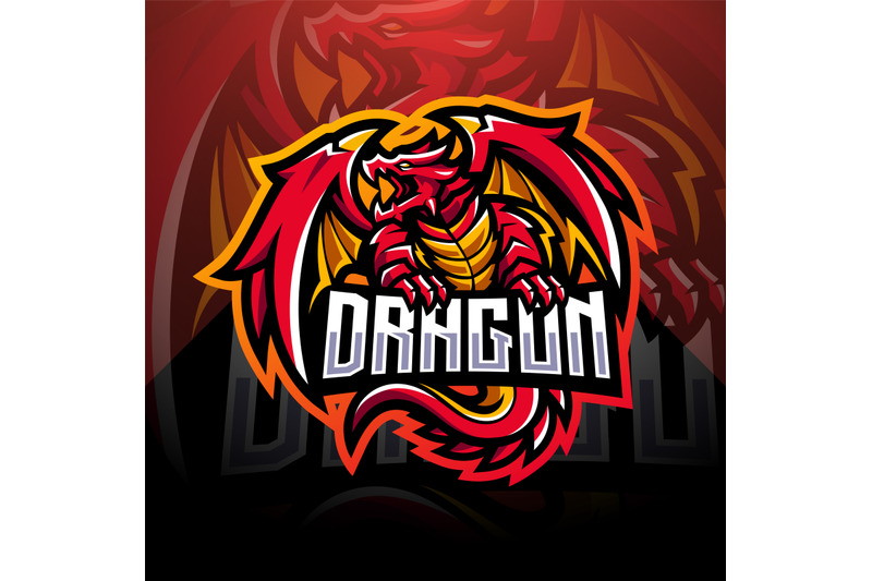 dragon-esport-mascot-logo-design