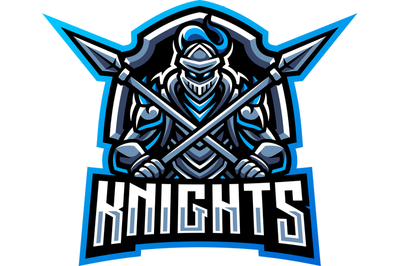 knight-esport-mascot-logo-design