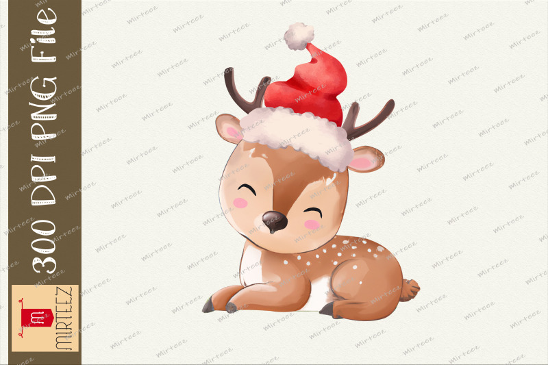 christmas-cute-baby-reindeer