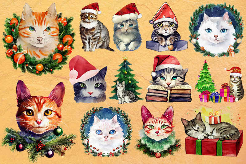 meowy-christmas-cute-cats-bundle