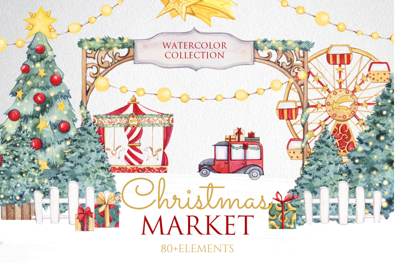 watercolor-christmas-market-collection