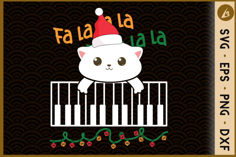 cute-christmas-cat-playing-piano