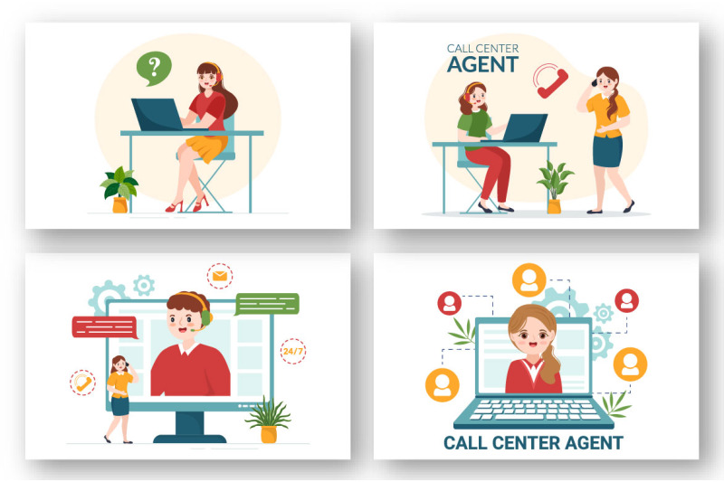 12-call-center-agent-illustration