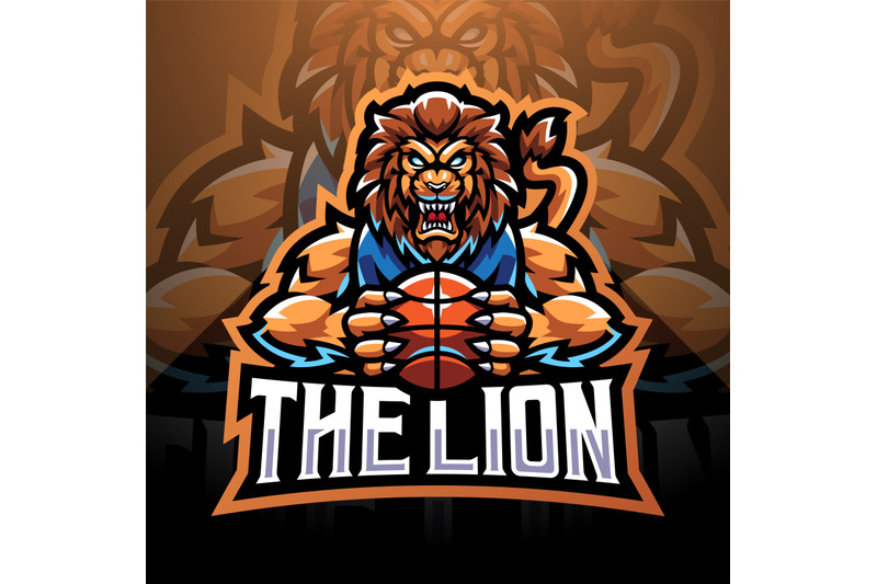 the-lion-sport-esport-mascot-logo