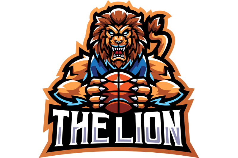 the-lion-sport-esport-mascot-logo