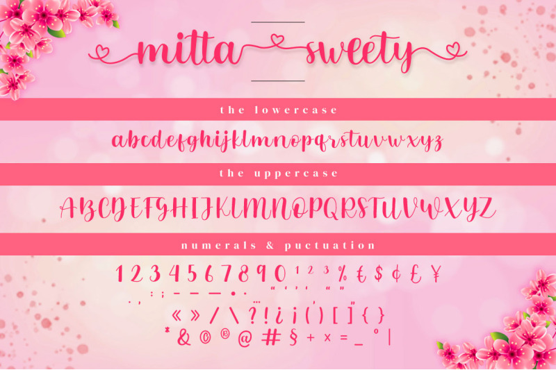 mitta-sweety-beautiful-font