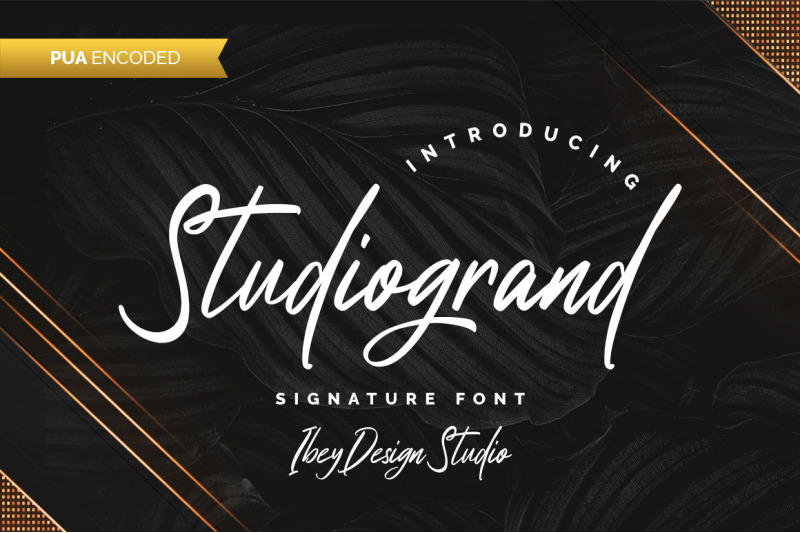 studiogrand-signature-font
