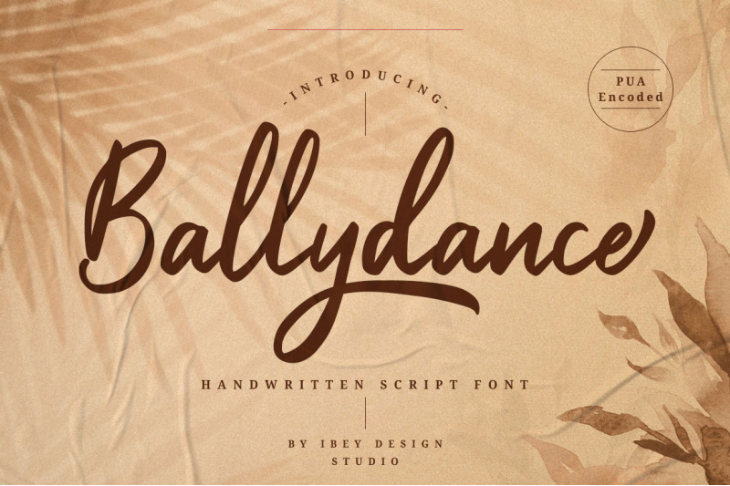 ballydance-handwritten-script-font