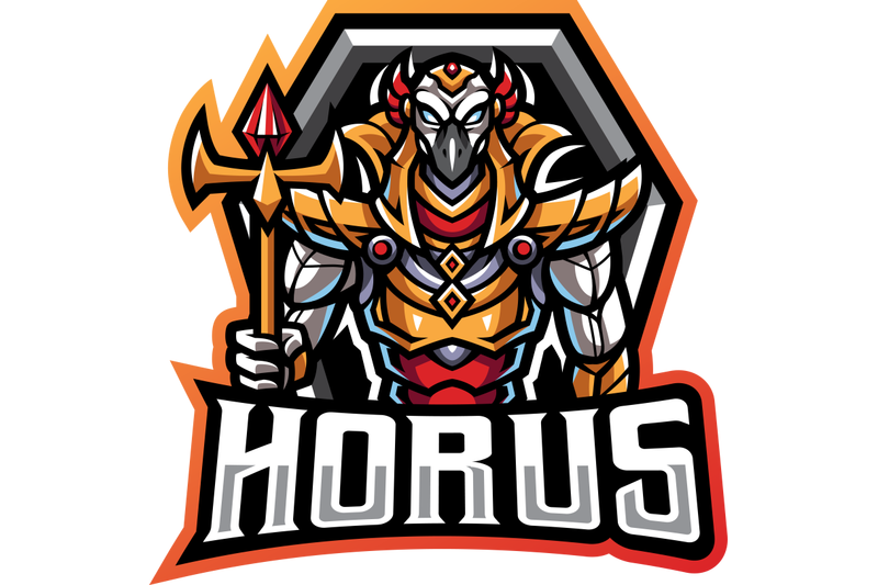 horus-esport-mascot-logo-design