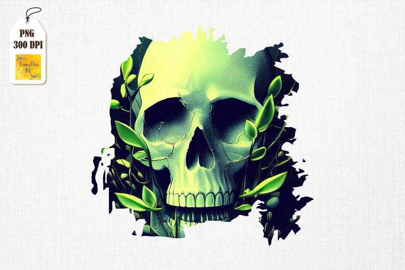 skull-and-nature