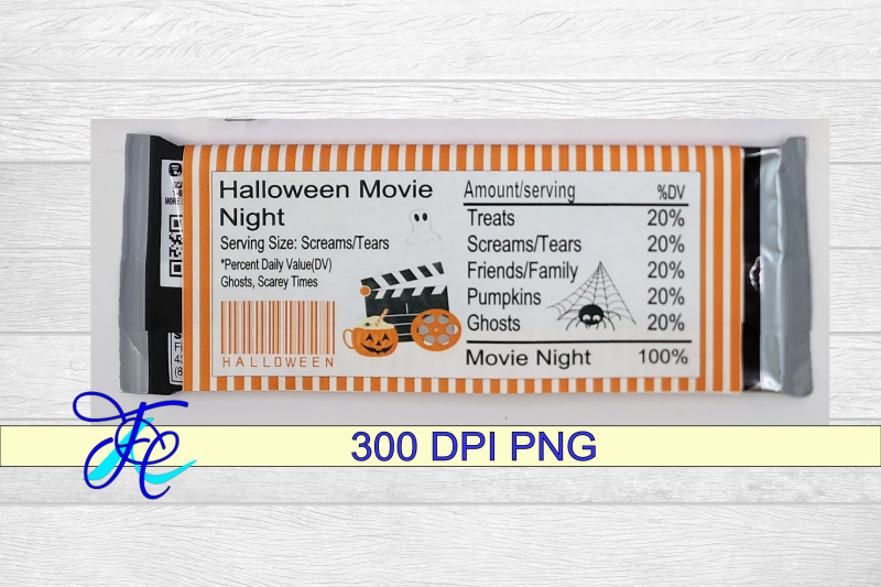 halloween-movie-night-nutrition-label