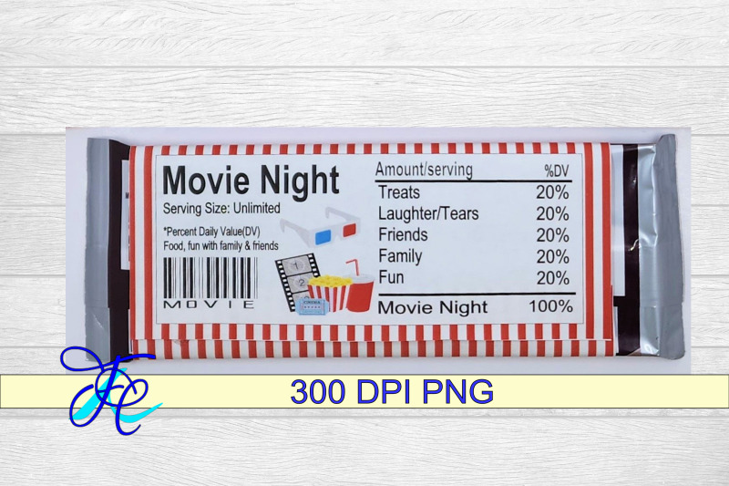 movie-night-nutrition-label