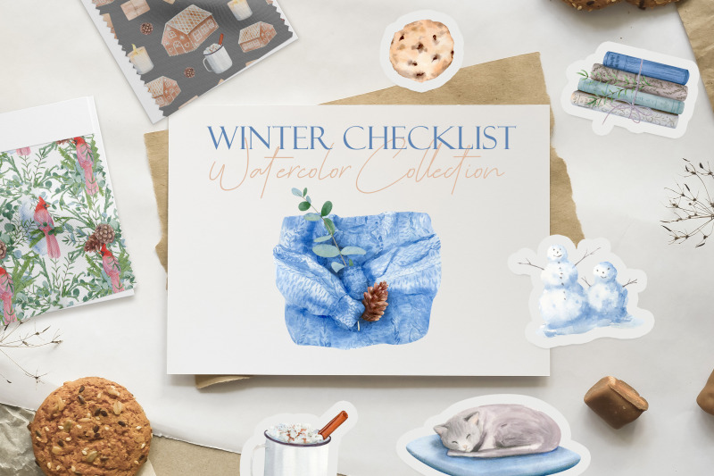 winter-checklist-watercolor-clipart