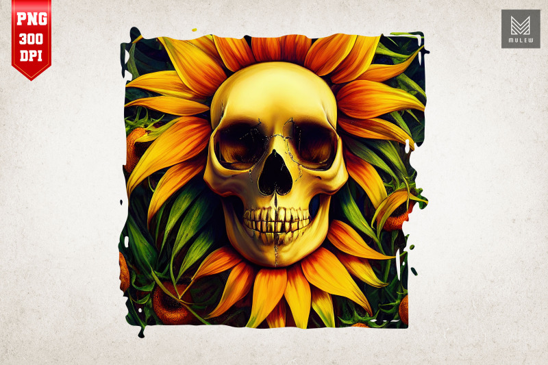 sunflower-skull-3