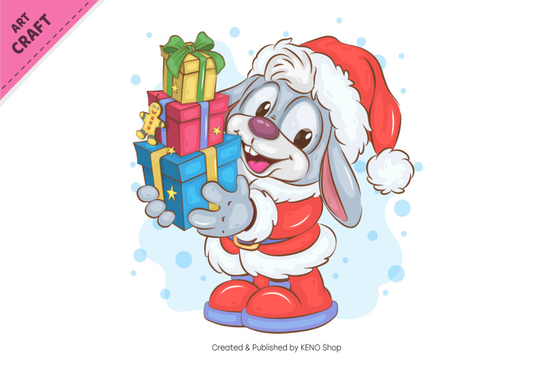 christmas-bunny-with-gifts-clipart