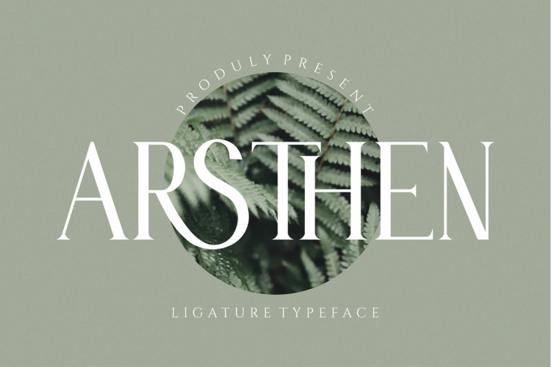 arsthen-ligature-serif-typeface