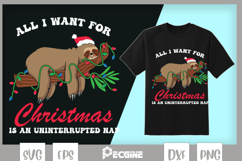 all-i-want-for-christmas-is-nap-sloth