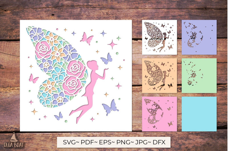 3d-fairy-and-stars-svg-flowers-fairy-girl-card