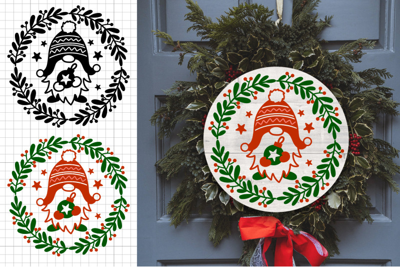 christmas-gnome-wreath-christmas-round-sign-svg-bundle