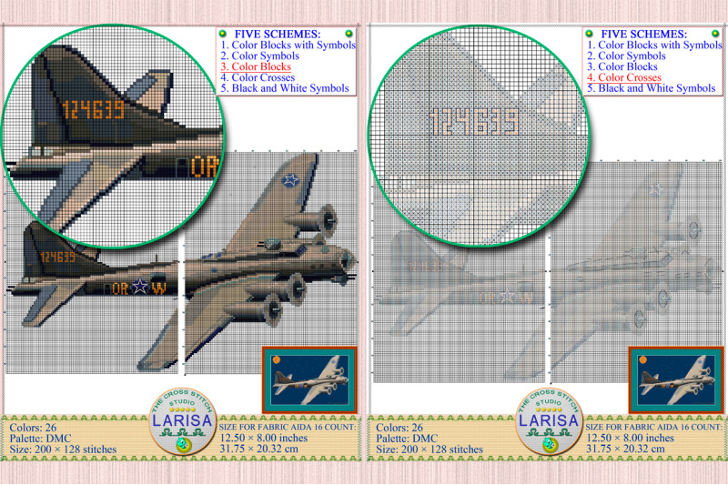 flying-fortress-cross-stitch-pattern-heavy-bomber-b-17