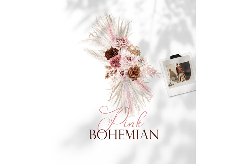 pink-bohemian-floral