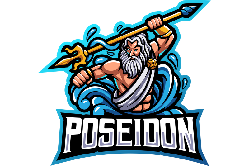 poseidon-esport-mascot-logo-design-with-trident-weapon