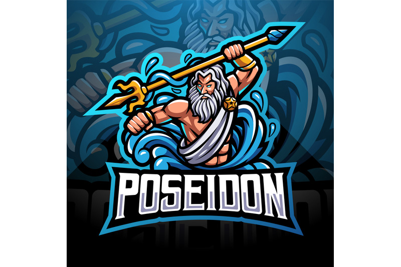 poseidon-esport-mascot-logo-design-with-trident-weapon