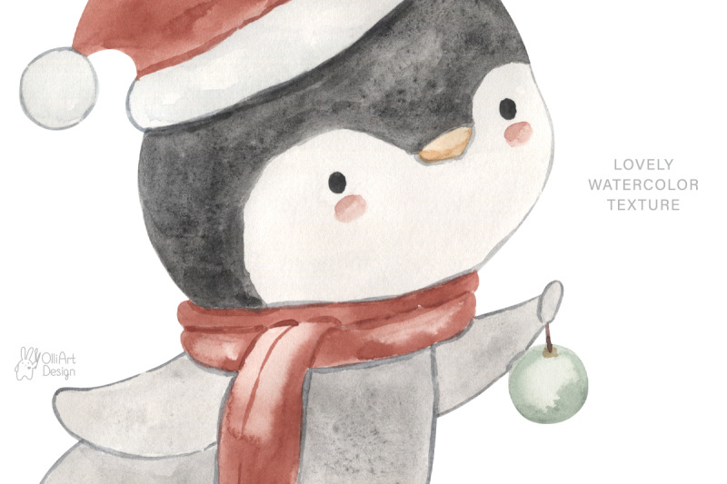 christmas-time-watercolor-animal-clipart