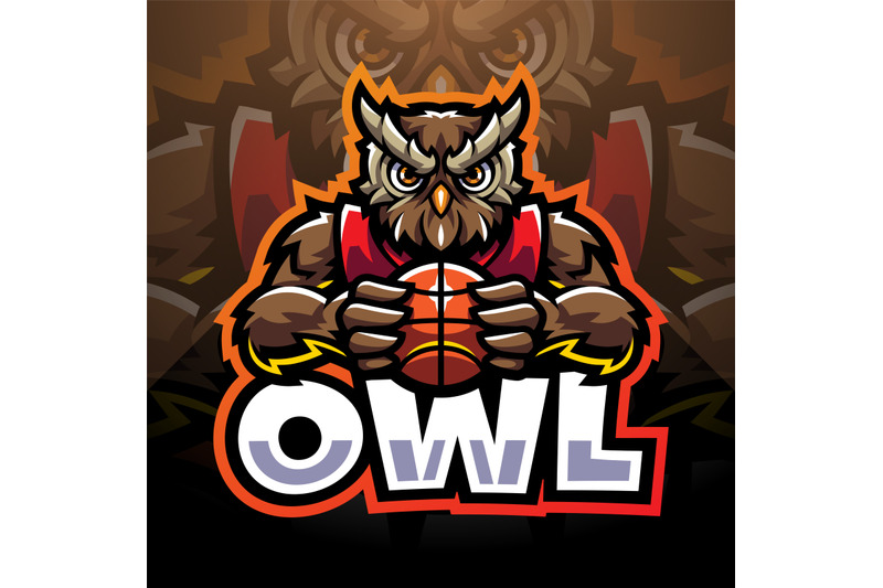 owl-sport-esport-mascot-logo