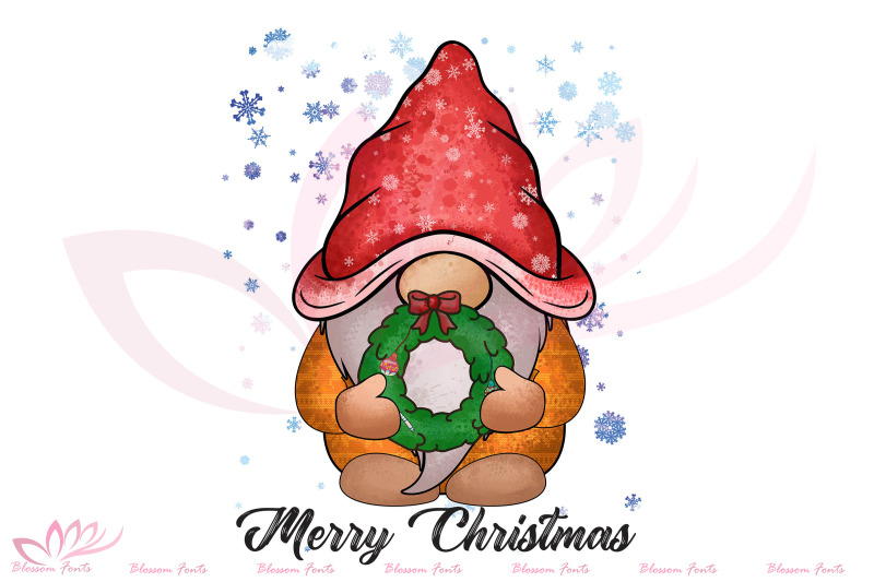 merry-christmas-wreath-sublimation