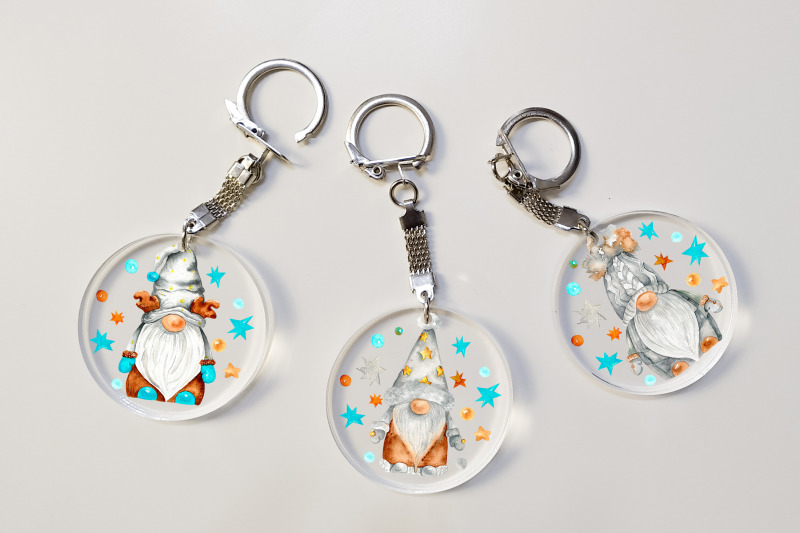 winter-gnome-keychain-sublimation-bundle-christmas-png