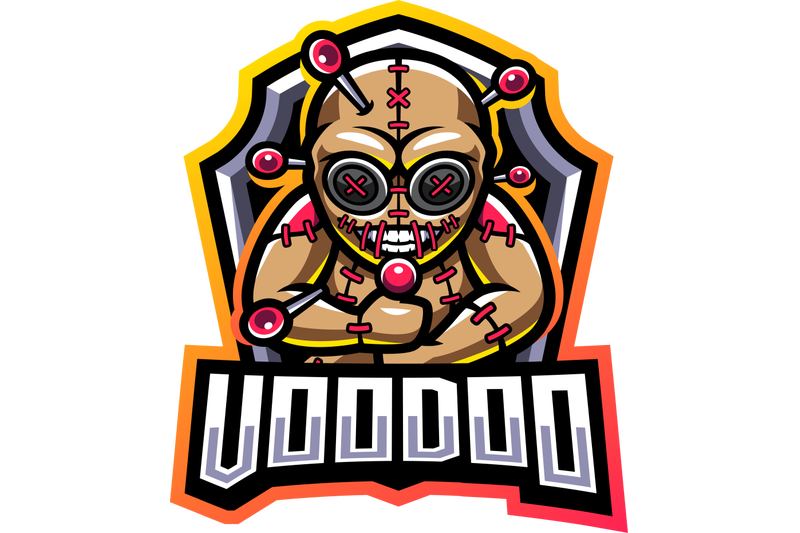 voodoo-esport-mascot-logo-design