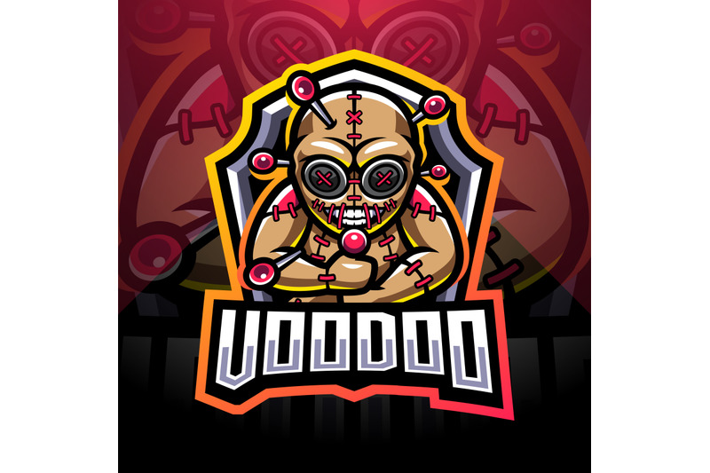 voodoo-esport-mascot-logo-design