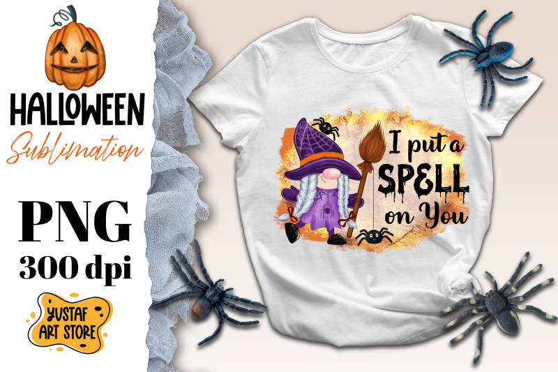 i-put-a-spell-on-you-halloween-gnome-witch-sublimation-png