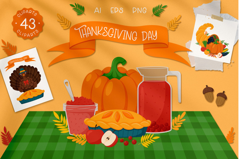 thanksgiving-day-clipart-set-eps-png