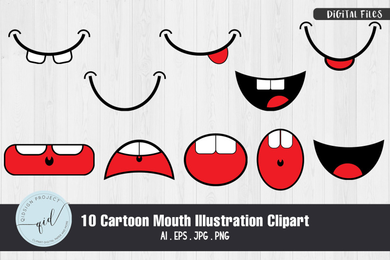 cartoon-mouth-illustration-clipart-10-variations