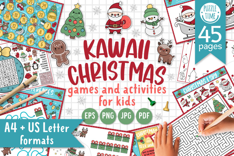 kawaii-christmas-games-and-activities-for-kids
