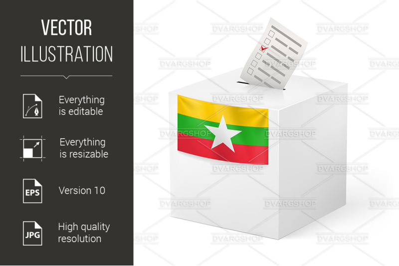 ballot-box-with-voting-paper-union-of-myanmar