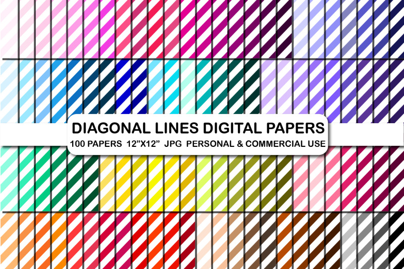 diagonal-lines-digital-papers-diagonal-stripes-backgrounds