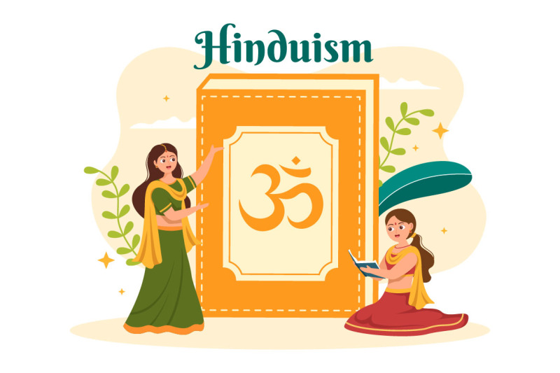 14-hinduism-of-indian-illustration