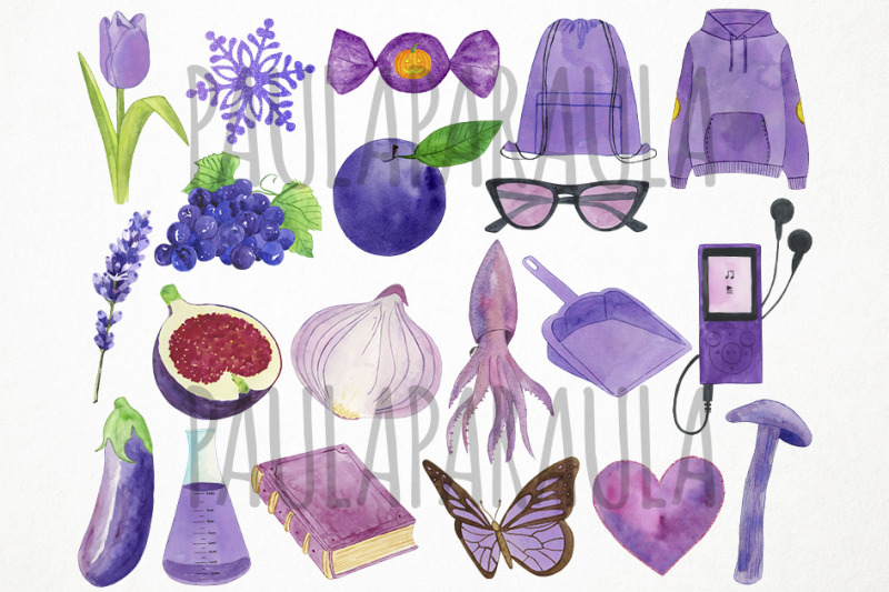 watercolor-purple-clipart-purple-color-clipart-purple-objects-clipar