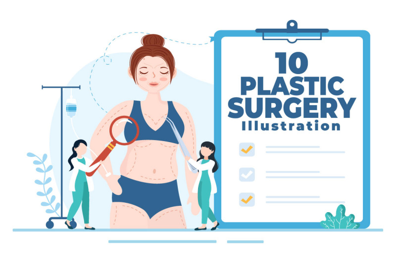 10-plastic-surgery-flat-illustration