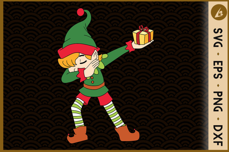 christmas-elf-dabbing