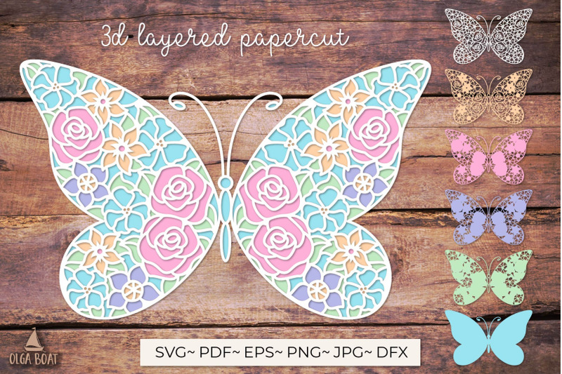 3d-butterfly-svg-flower-butterfly-layered-papercut