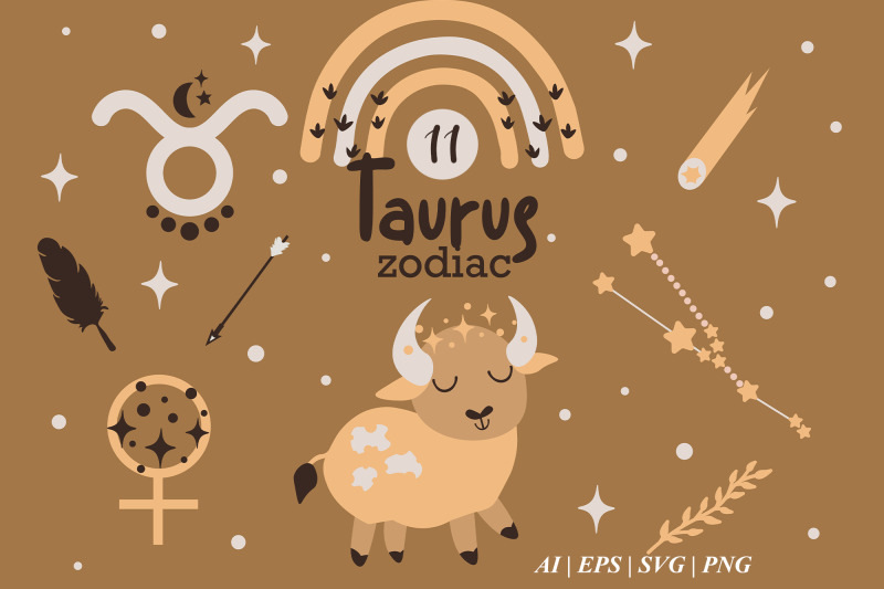 taurus-baby-svg-zodiac-sign-clipart-taurus-constellation