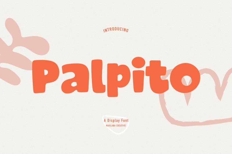 palpito-handwritten-display-font